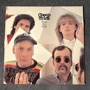 Cheap Trick One On One FE 38021 LP Vinyl Epic
